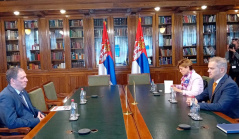 17. oktobar 2023. Predsednik Odbora za spoljne poslove u razgovoru sa ambasadorom Izraela u Srbiji